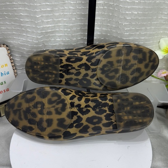 (C2) MELISSA Virtue - Leopard Print Jelly Loafers, Women's Size 6 - Picture 5 of 9